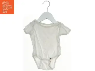 Hvid kortærmet bodystocking fra Mads & Mette (str. 62)