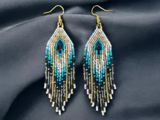 Grønlandske øreringe, håndlavede 