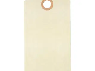 Manilamærker, str. 5x10 cm, 250 g, creme, 20stk./ 1 pk.