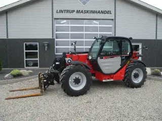 Manitou MT933 easy Comfort. Dansk maskine, med hydrauliske pallegafler.