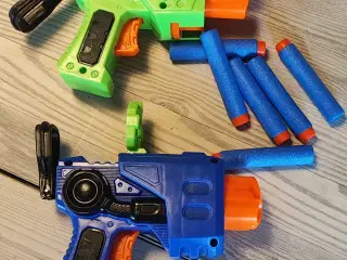2 små Nerf Pistoler