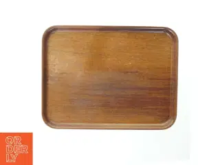 Teak Træbakke (str. 42x32 cm)