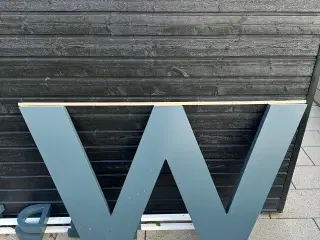 Bogstav fra reklameskilt