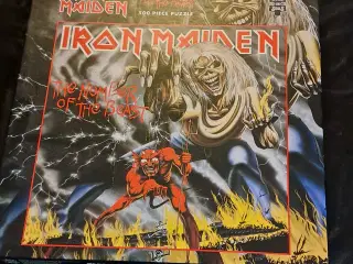 Helt nyt Iron Maiden puslespil 500 brikker