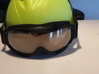 Head skihjelm + Uvex skibriller