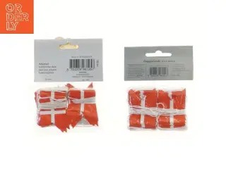 Danmark flag guirlande, 4 meter fra Julefryd (str. 400 cm)