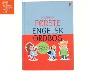 Første Engelsk Ordbog. (Bog)