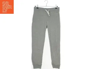 Grå sweatpants med snøre fra Tommy Hilfiger (str. 140)