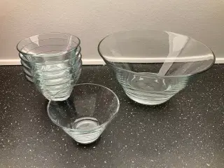 Glas skåle