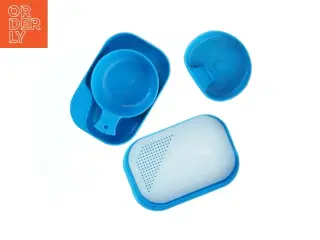 Blå opbevaringsboks (str. 19x13 cm)