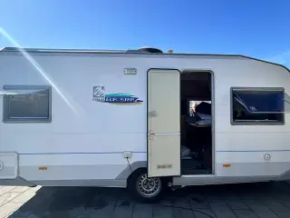 Knaus Eurostar 495 – Aircon, mover & 4 sovepladser