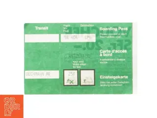 Vintage voucher