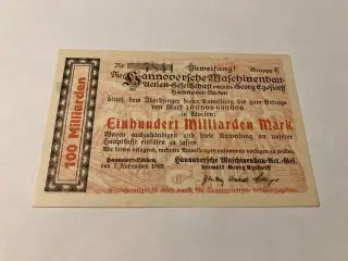 100 Milliarden 1923 Germany