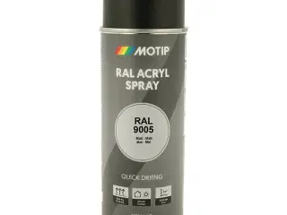 Motip Ral 9005 matt deep black