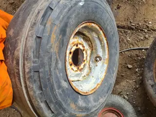 Et styk forhjul 