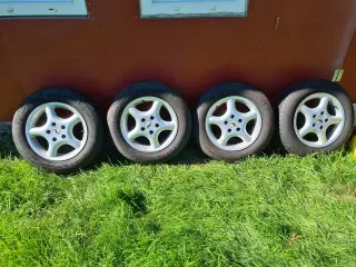 Alufælge m nye dæk