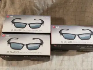3 Par LG 3 D Briller