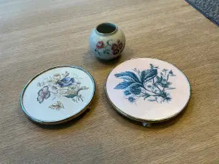 Søde “briketter”og lille Lyngby vase