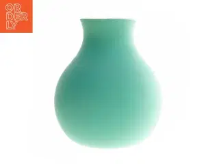 Grøn vase i glas fra QDO (str. 20 cm)