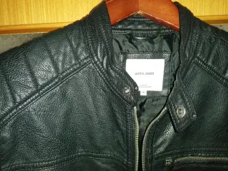 JACK & JONES BIKER JAKKE, SOM NY, STR M