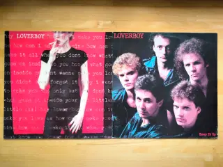 2x LP plader med Loverboy sælges