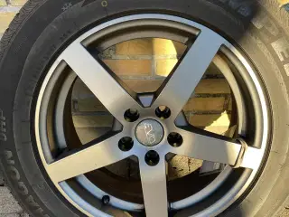 EVO Brio Silver 7x17 5x108 ET48 Ø67,1 + vinterdæk