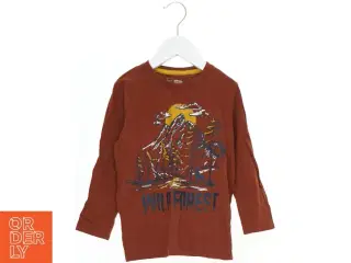 Langærmet t-shirt fra Little Kids (str. 116)