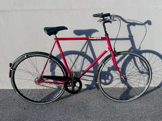 Rød MBK Esprit City herre retrocykel.