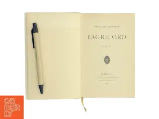 Fagre ord af Viggo Stuckenberg