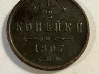 1/2 Kopek 1897 Rusland