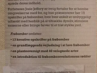 frøbomber vild med blomster, af josie jeffery
