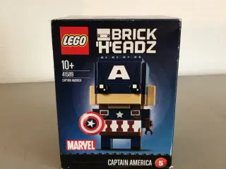 LEGO BrickHeadz 41589 Captain America Uåbnet