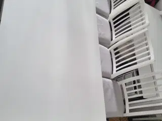 Spisebordsæt med udtrækning 