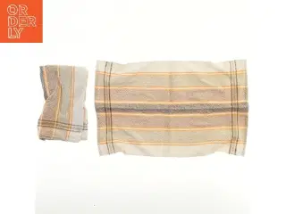 2 stk. viskestykker med stribet mønster (str. 2 stk 53,5x33,5 cm)