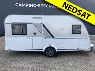 2023 - Knaus Sport 450 FU SPORT E POWER SELECTION   NEDSAT SPAR KR. 29.700,- Knaus sport 450 FU E-Power 2023 - Dobbelt seng - kan nu ses  hos camping-specialisten