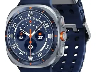 Smartwatch Samsung Galaxy Watch Ultra 47 mm – 1,5" Super AMOLED, 4G eSIM, titanium, blå rem