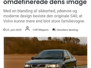 Volvo s40 pris 14900kr