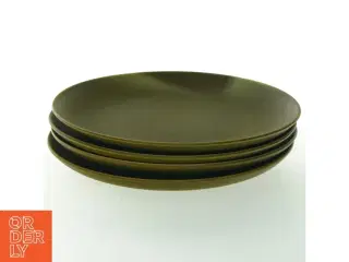Grønne frokoststallerkener, Ø 20 cm (str. Ø 20 cm)