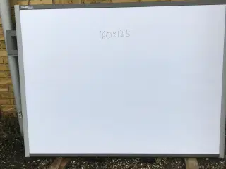 Whiteboard tavle 160 x128 cm