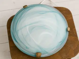 Italiensk plafond glaslampe
