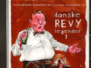 Danske revy legender 1 - 3 (3 CD'er)  60 numre