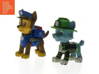 Paw Patrol figurer Chase og Rocky fra Paw Patrol (str. 7 cm)