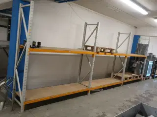 3 fag pallereoler uden indhold