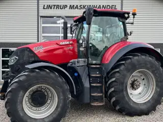 Case IH Optum 300 CVX Med frontlift og læder kabine.
