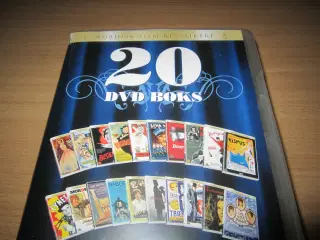 20 DVD BOKS. Meget flot BOKS.