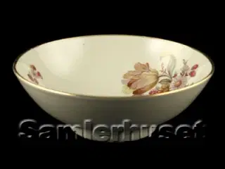 Vita Kageskål 6½x18 cm.