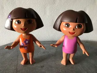 2 stk. Dora the explorer dukker