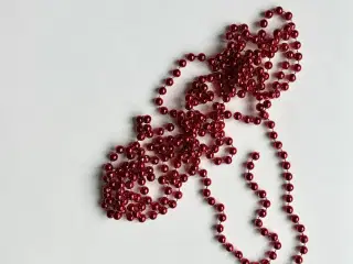 Kuglekæde, rød, 300 cm