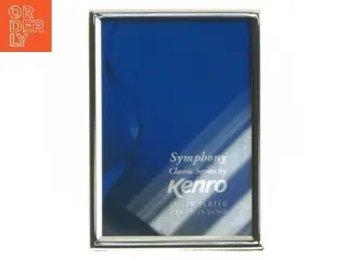 Sølvplet billedramme fra Kenro (str. 6,5x9 cm)