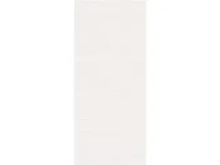 Plisségardin Hvid 75x200 cm Stofbredde 74,4 cm Polyester